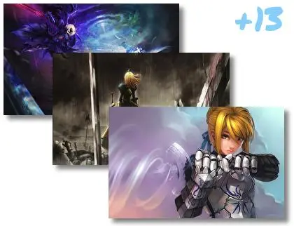 Saber Fatestay Night motiv pro Windows 10