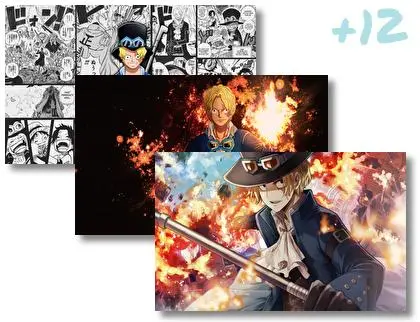 Sabo One Piece motiv pro Windows 10