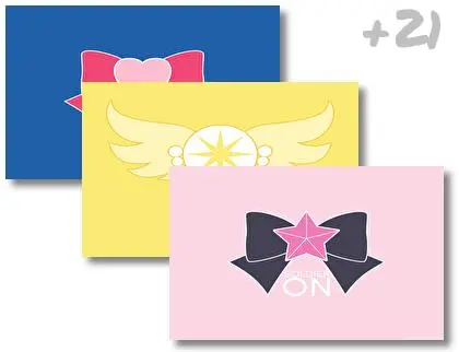 Sailor Moon Stars theme for Windows 10