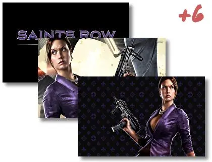 Saints Row theme for Windows 10
