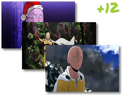 Saitama motiv pro Windows 10