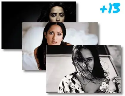 Salma Hayek1 theme for Windows 10