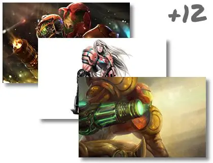 Samus Aran theme for Windows 10