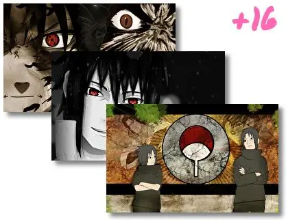 Sasuke Uchiha theme for Windows 10