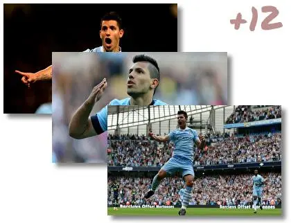 Sergio Agiero theme for Windows 10