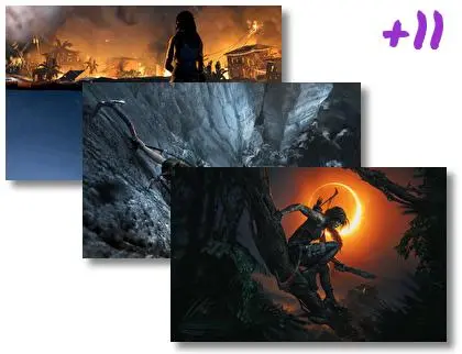 Shadow of The Tomb Raider theme for Windows 10