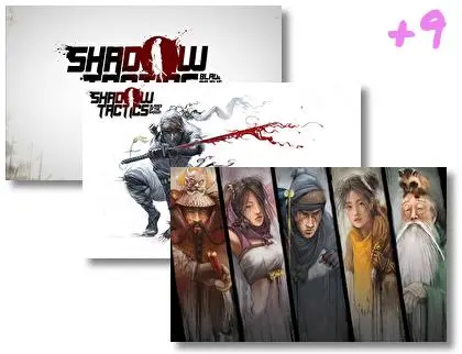 Shadow Tactics Blades of The Shogun theme for Windows 10