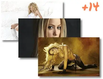 Shakira1 theme for Windows 10