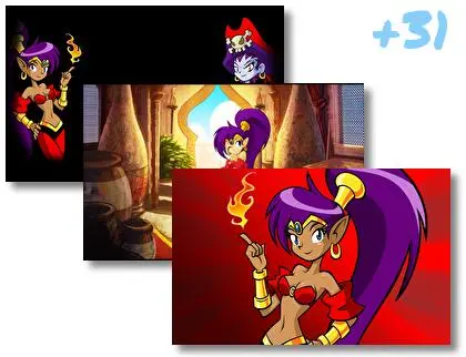 Shantae theme for Windows 10