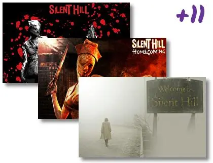 Silent Hills theme for Windows 10