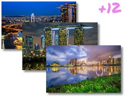 Singapore theme for Windows 10