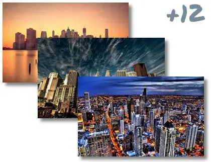 Skyline theme for Windows 10