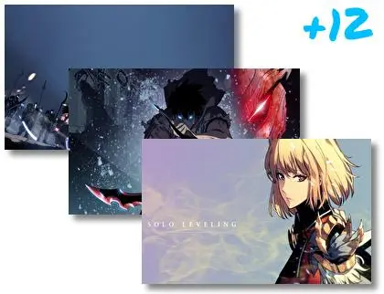 Solo Leveling theme for Windows 10