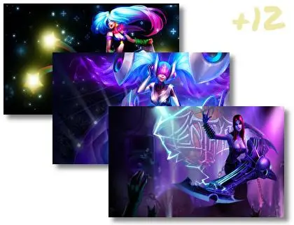 Sona Lol theme for Windows 10