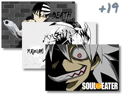 Soul Eater theme for Windows 10