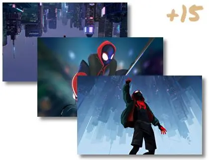 Spider Man Spider Verse theme for Windows 10