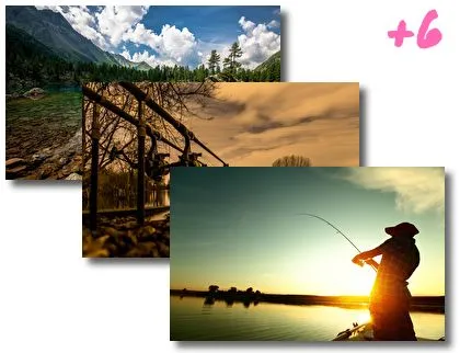 Spring Fishing theme for Windows 10