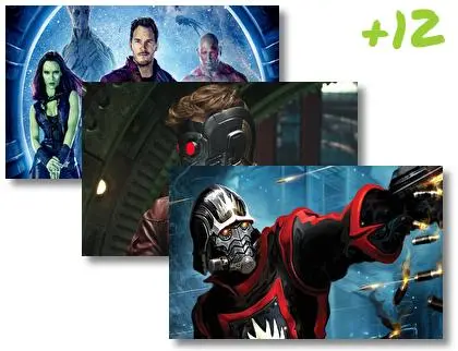 Starlord theme for Windows 10