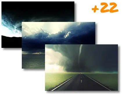 Storm theme for Windows 10