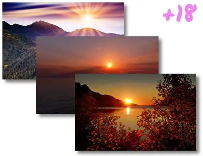 Sunrise theme for Windows 10