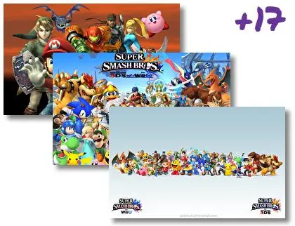 Super Smash Bros theme for Windows 10