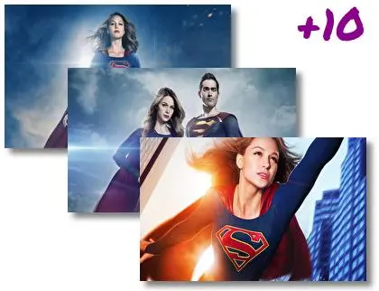 Supergirl Tv Series theme for Windows 10