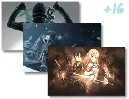 Sword Art Online theme for Windows 10
