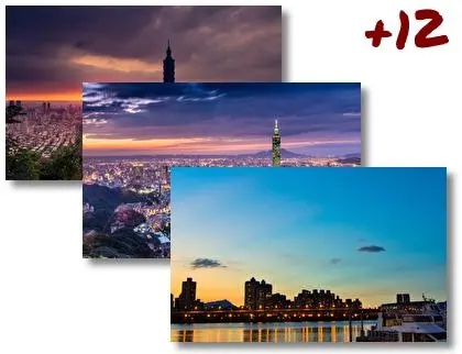 Taipei theme for Windows 10