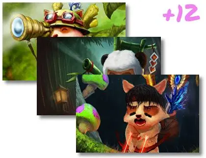 Teemo Lol theme for Windows 10