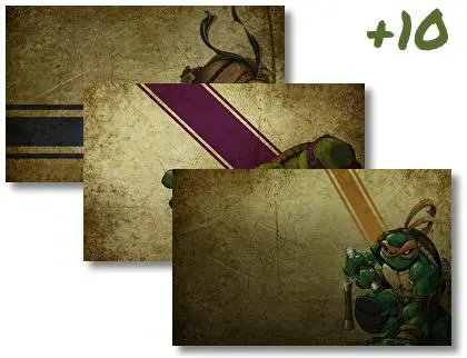 Teenage Mutant Ninja Turtles theme for Windows 10