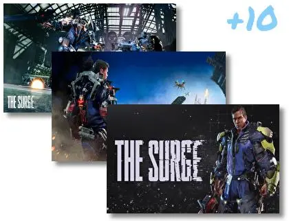 The Surge theme for Windows 10