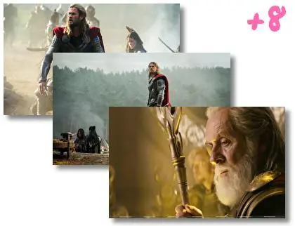 Thor Dark World theme for Windows 10