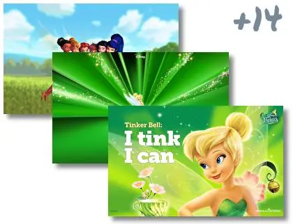 Tinkerbell theme for Windows 10