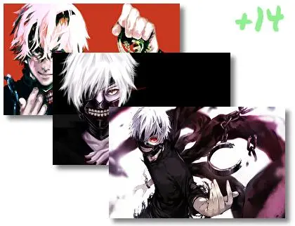 Tokyo Ghoul theme for Windows 10