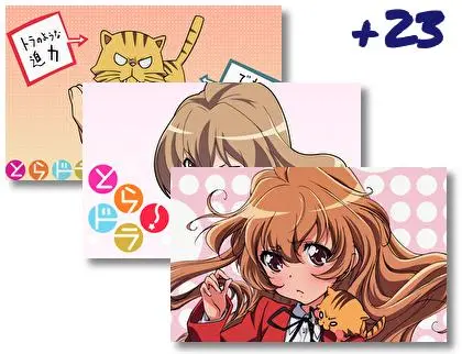 Toradora theme for Windows 10