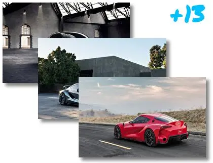 Toyota Cars theme for Windows 10