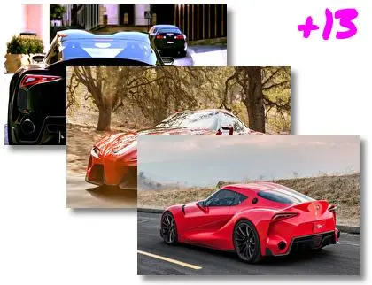 Toyota Supra theme for Windows 10