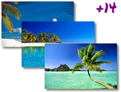 Tropical theme for Windows 10