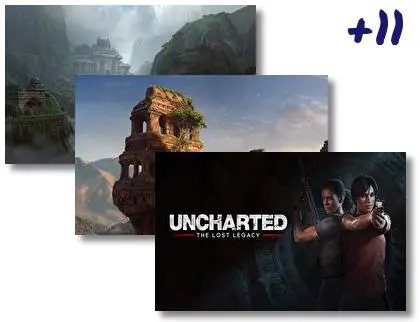 Uncharted The Lost Legacy theme for Windows 10