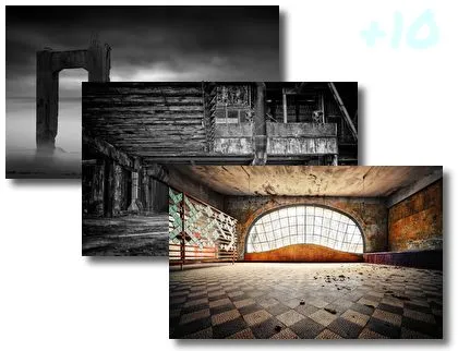 Urban Ruins theme for Windows 10