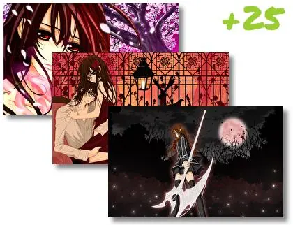 Vampire Knight theme for Windows 10