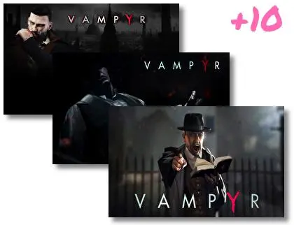 Vampyr theme for Windows 10