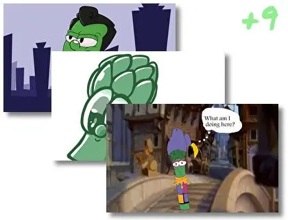 Veggietales theme for Windows 10