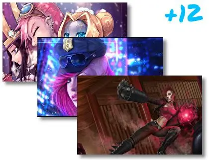 Vi Lol theme for Windows 10