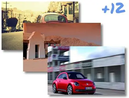 Volkswagen Beetle theme for Windows 10