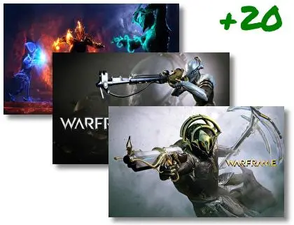 Warframe theme for Windows 10