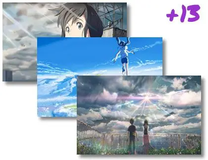 Weathering With You theme for Windows 10