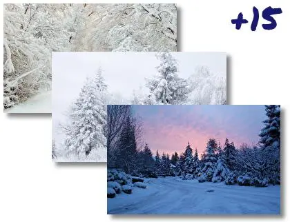 Winter theme for Windows 10