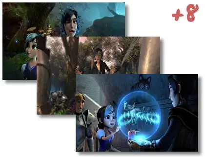 Wizards Tales of Arcadia theme for Windows 10