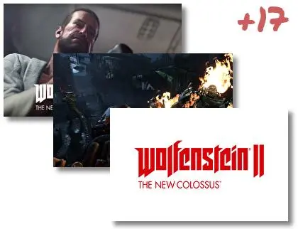 Wolfenstein 2 Nový Kolos motiv pro Windows 10
